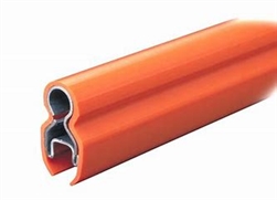 XA-CA110X10 Saf-T-Bar C-Series Conductor Bar 110A 10FT Galvanized Orange PVC Cover w/Joint Cover