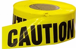1000 ft. "CAUTION" Safety Barricade Tape Roll